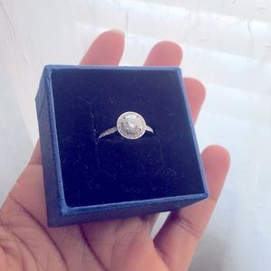 Swarovski Ring Silver